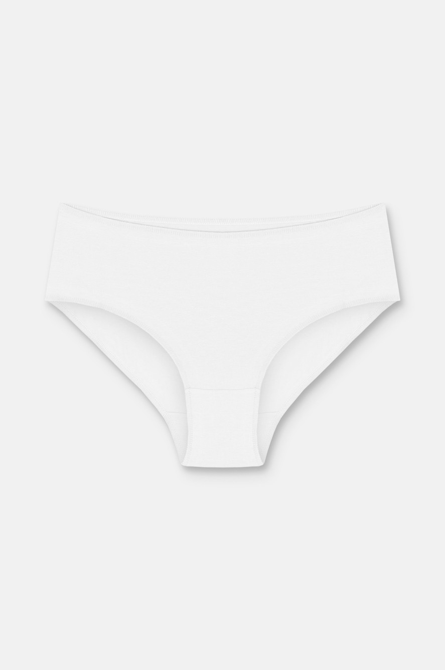 Suwen 3 Lü Paket Yüksek Bel Slip Külot - Siyah/Beyaz/Ten Rengi görsel 2