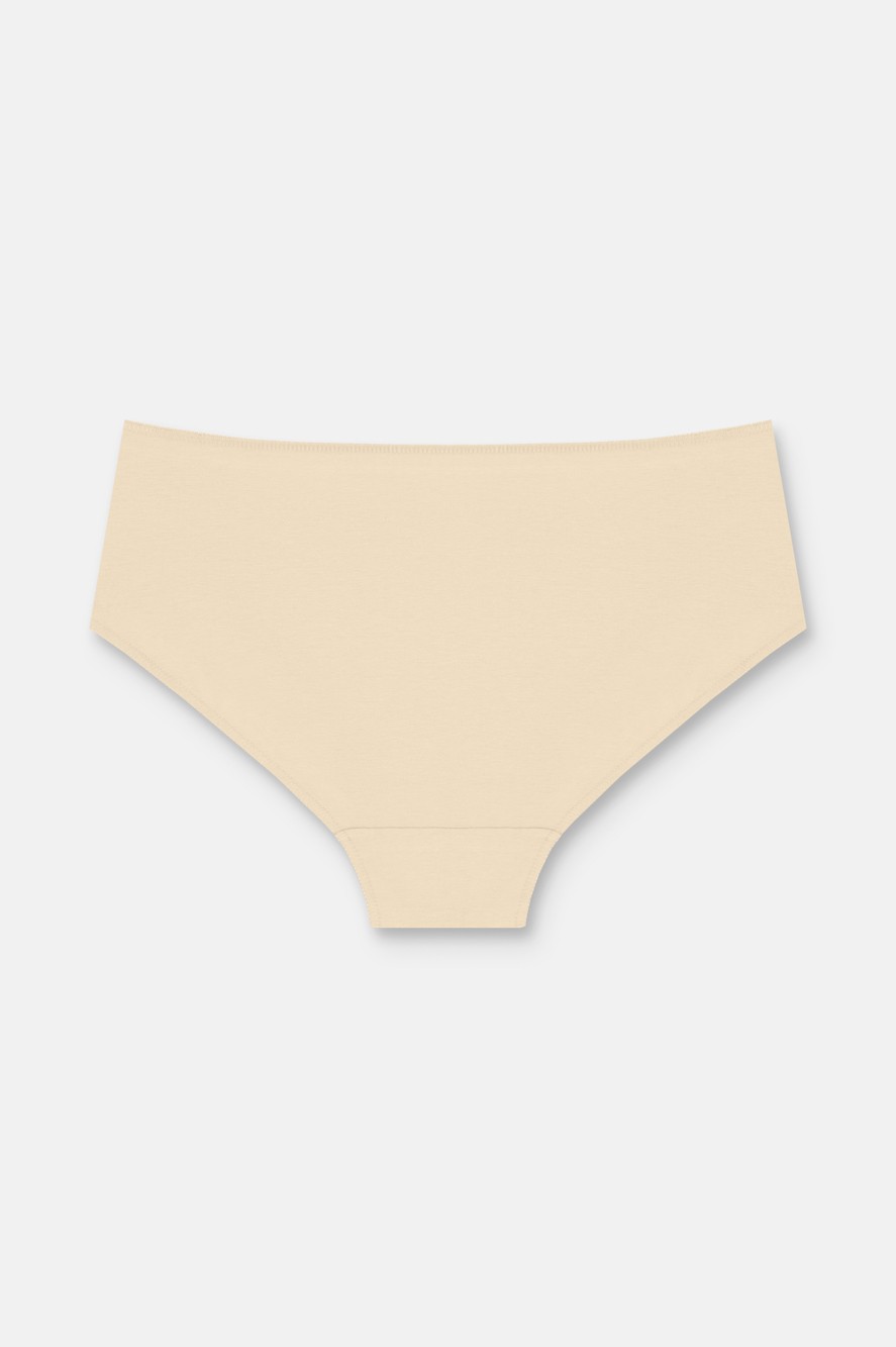 Suwen 3 Lü Paket Yüksek Bel Slip Külot - Siyah/Beyaz/Ten Rengi görsel 6