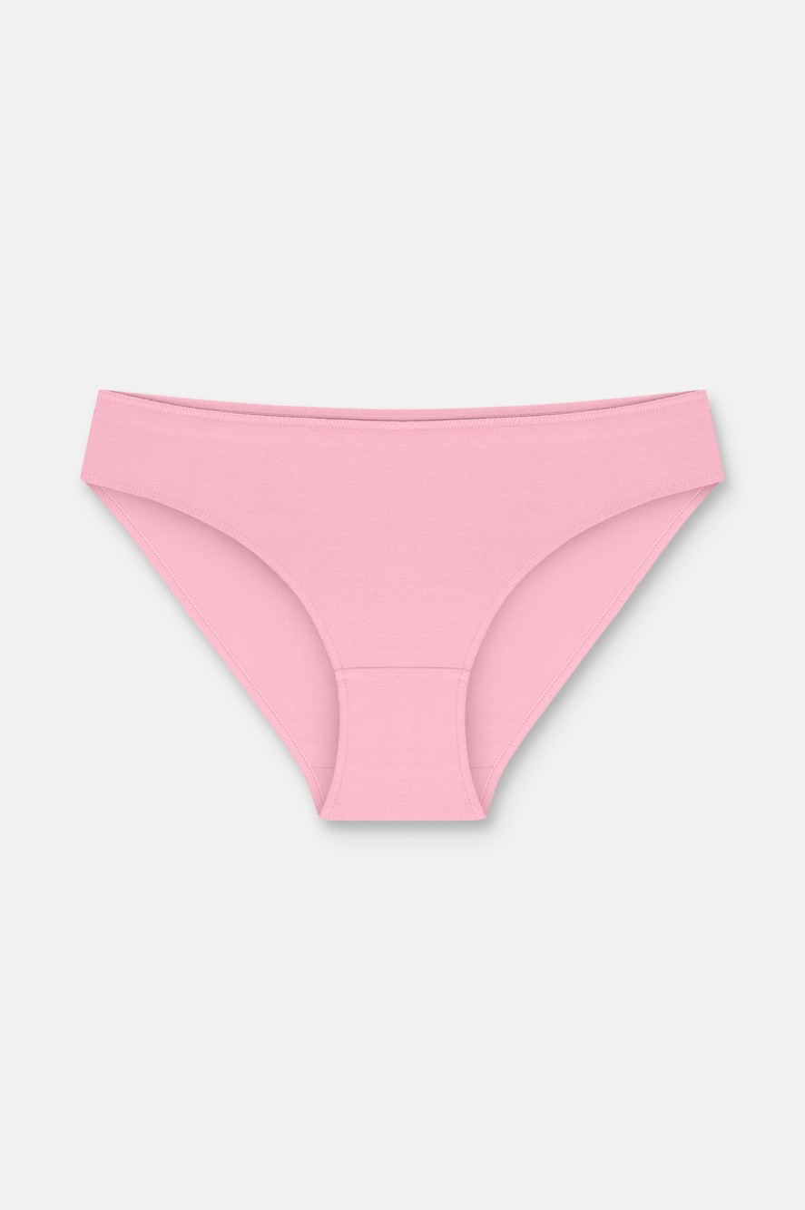 Suwen 3'lü Paket Slip Külot - Ekru - Vizon - Pembe XL görsel 3