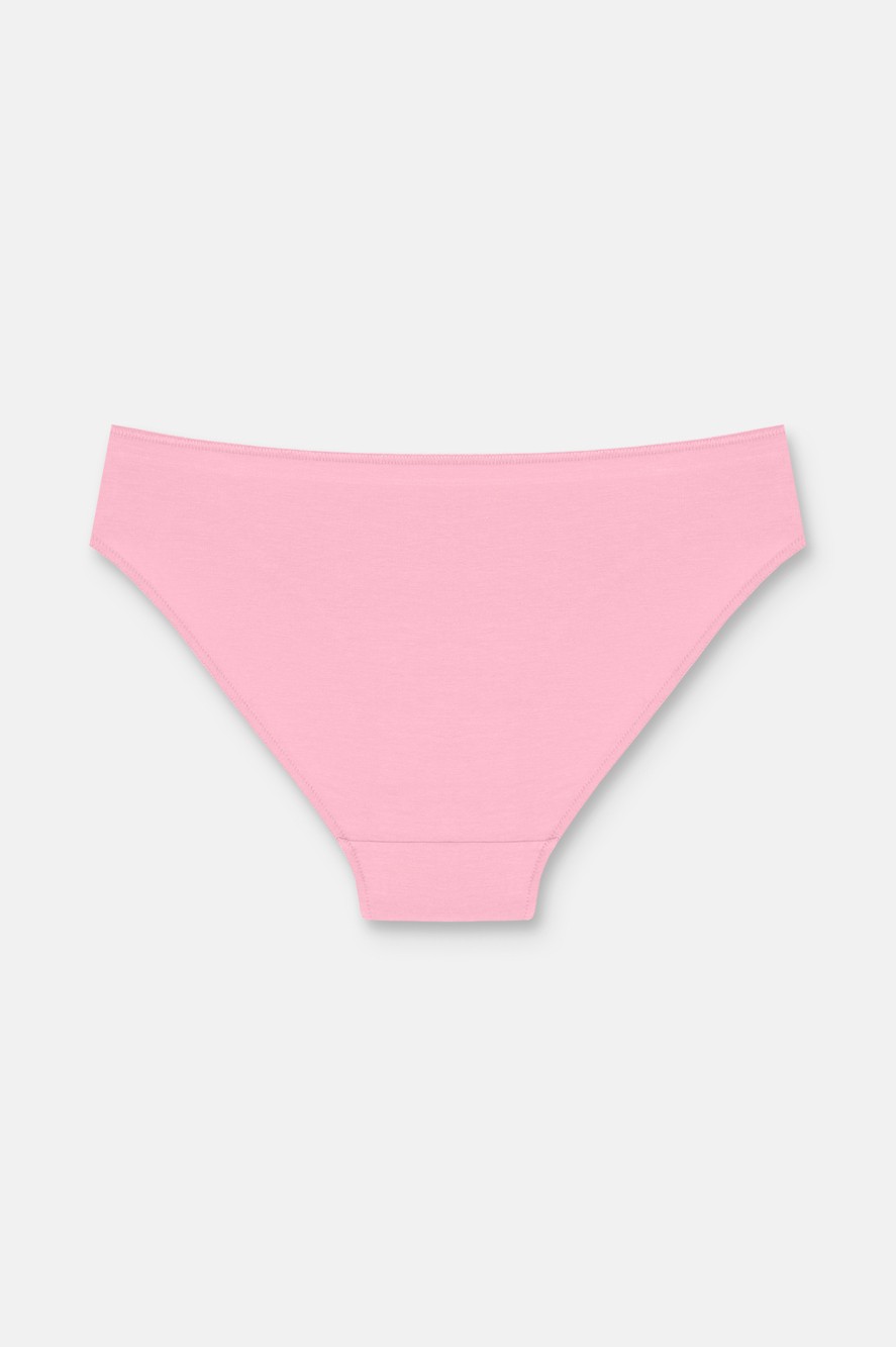 Suwen 3'lü Paket Slip Külot - Ekru - Vizon - Pembe XL görsel 5