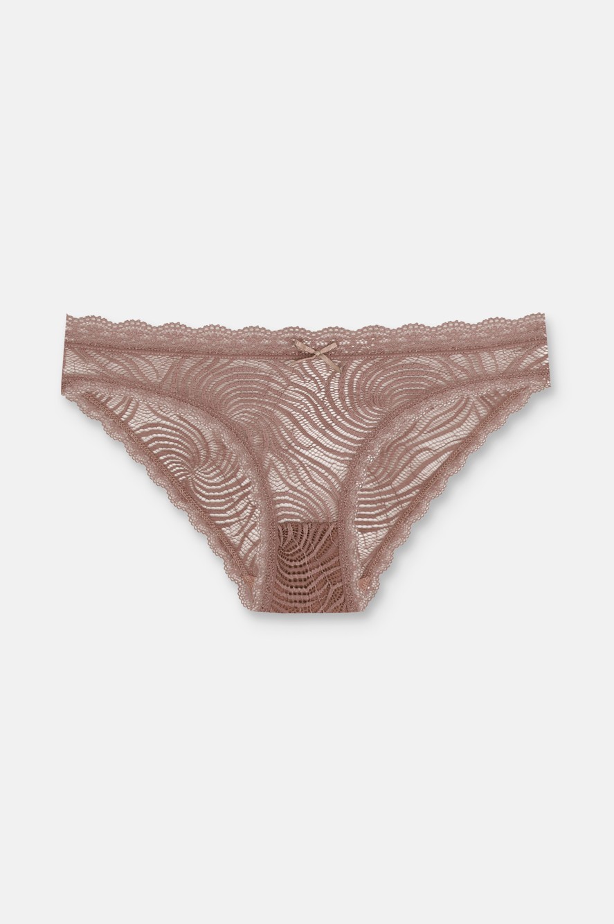 Suwen 3 Lü Dantelli Slip Külot görsel 3
