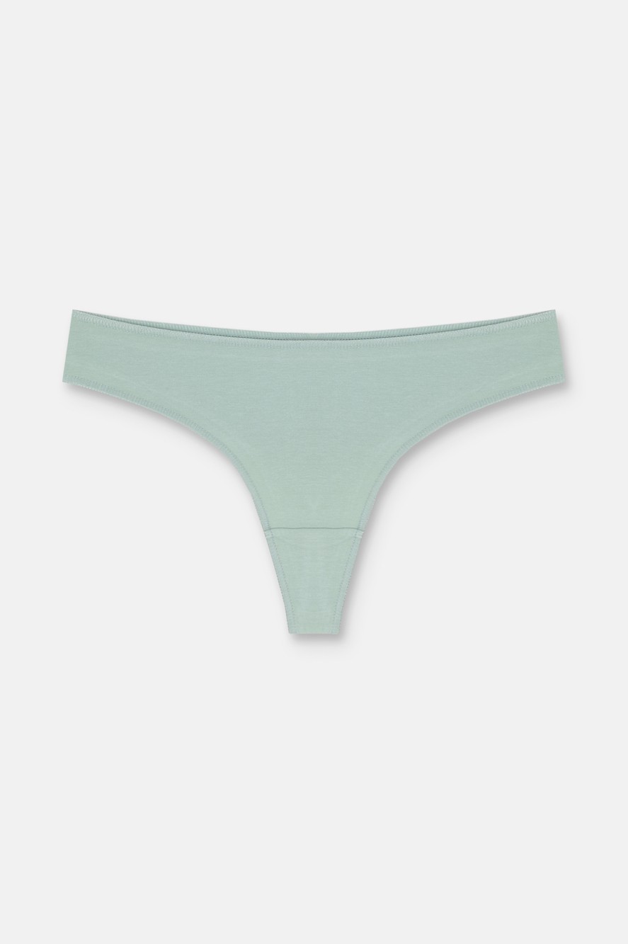 Suwen 3'lü Koton Brazilian String Külot görsel 2