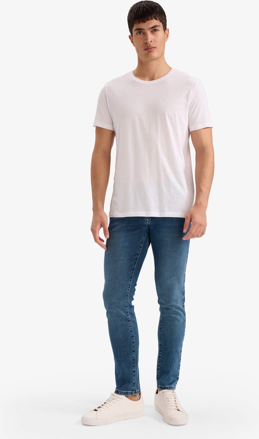 DeFacto Pedro Slim Fit Normal Bel Dar Paça Jean Pantolon G3245AX25AU