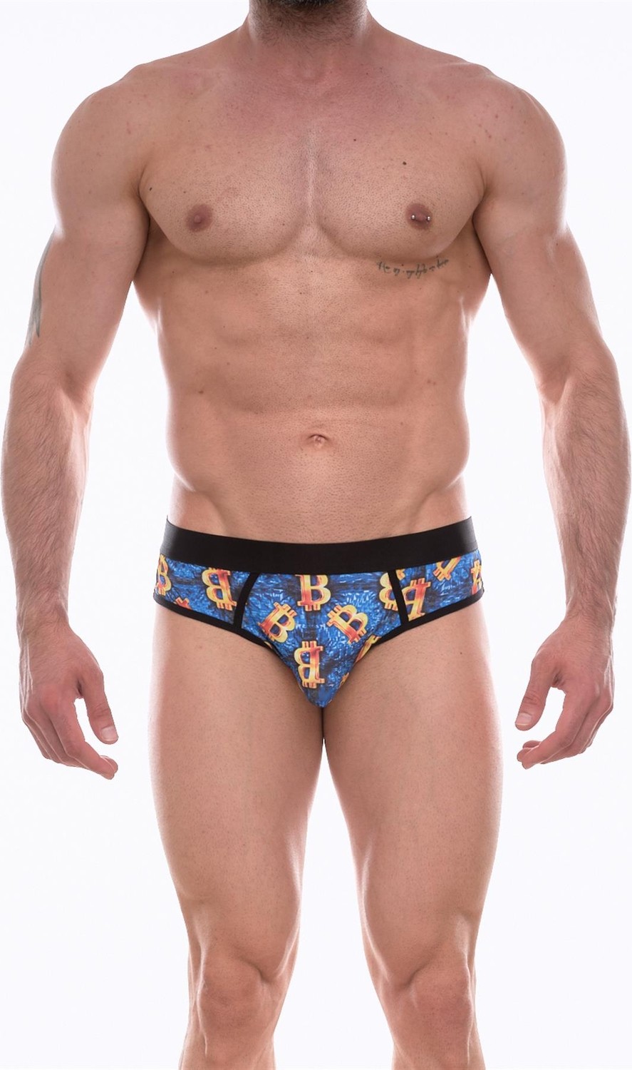 Marsilyan Erkek Desenli Jockstrap Çamaşır