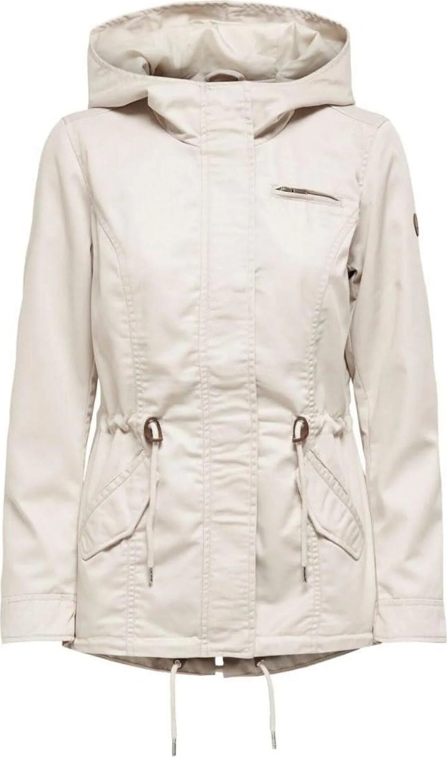 Only Kadın Bej Onllorca Canvas Baharlık Mont 15216452 görsel 2