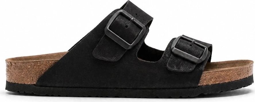 Sivarro Mantar Taban Unisex Çift Tokalı Terlik, Ortopedik, Hafif, Kaymaz Taban