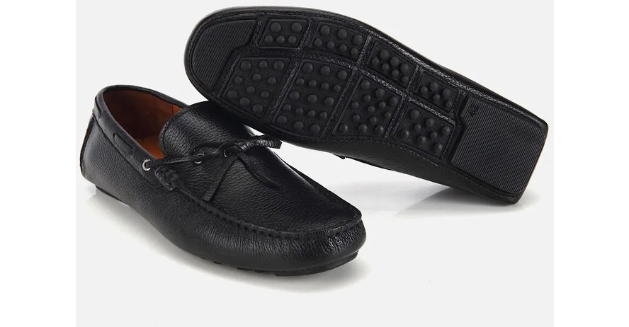 Hotiç Erkek Deri Kahverengi Fiyonk Detaylı Günlük Loafer görsel 6