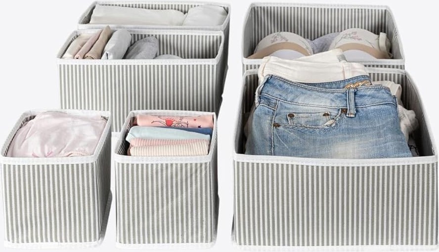 Özkaya Store 6 Lı Çekmece Düzenleyici Gri