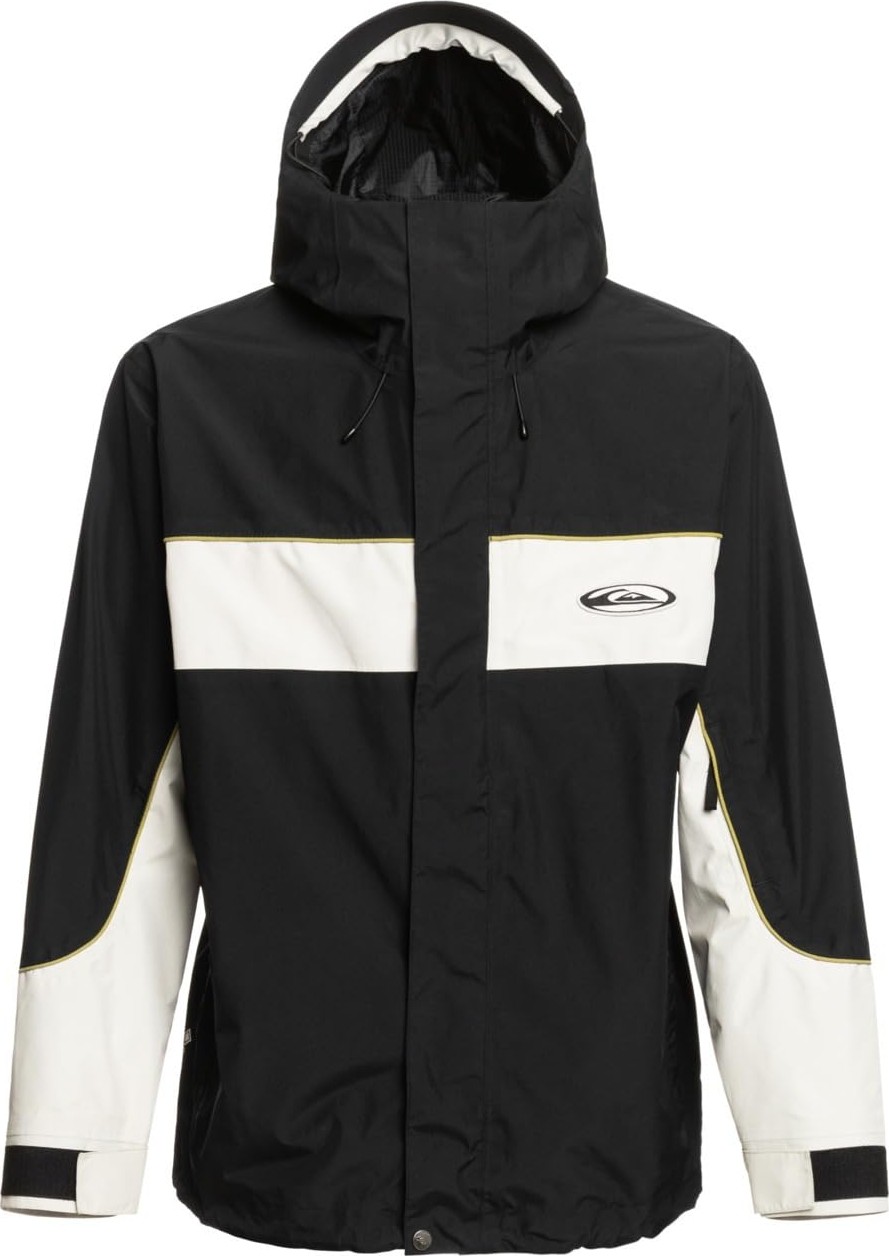 Aesco Quiksilver High Altitude Gore-Tex Unisex Siyah Snowboard Ceketi