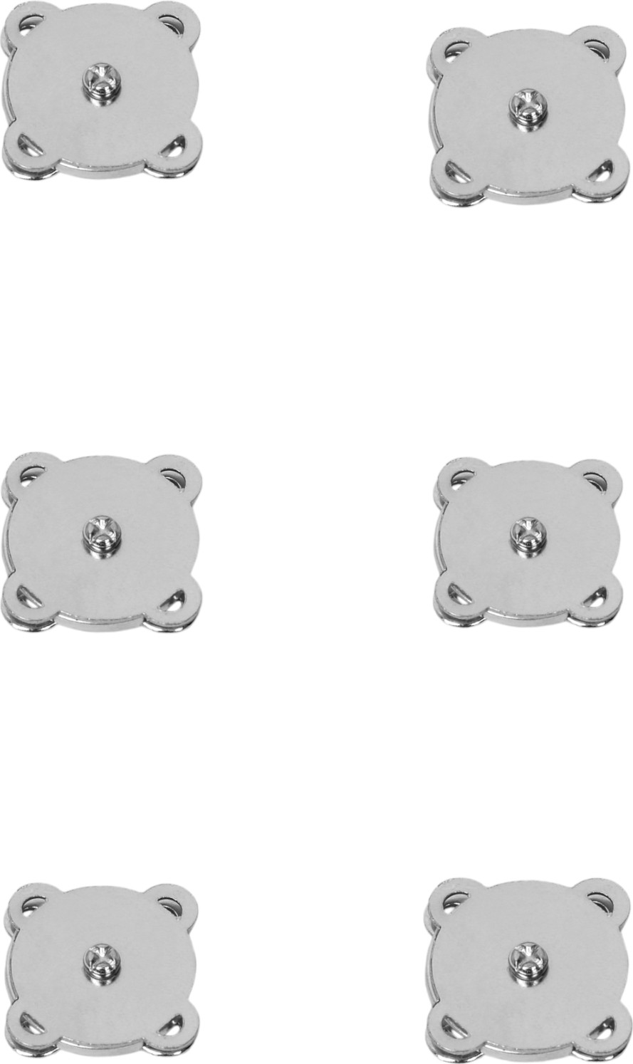 Nildenhobim Altın Renk Dikilebilir Mıknatıslı Çıt Çıt 2 cm 6'lı Set