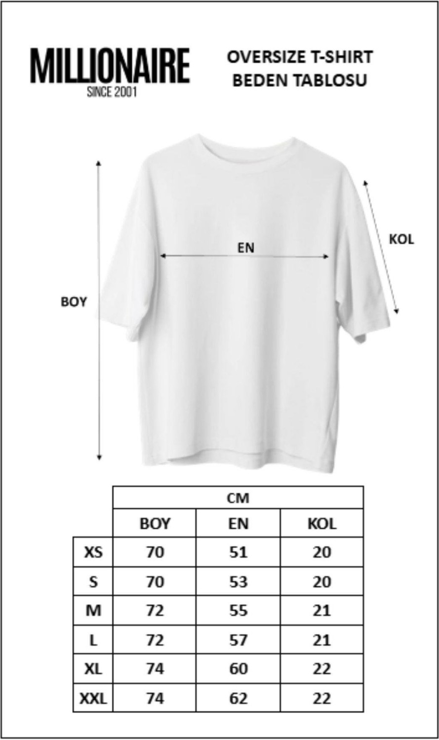 Teenage Millionaire Kadın Pembe Oversize Kabaran Baskı Dont Say Salas Boyfriend Kadın T-Shirt görsel 2