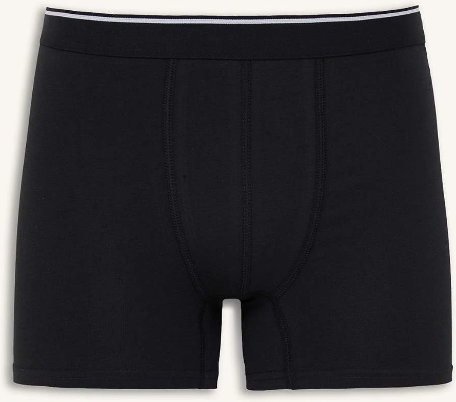 DeFacto Regular Fit Pamuklu Çizgili 3'lü Boxer H9428AX26AU görsel 6