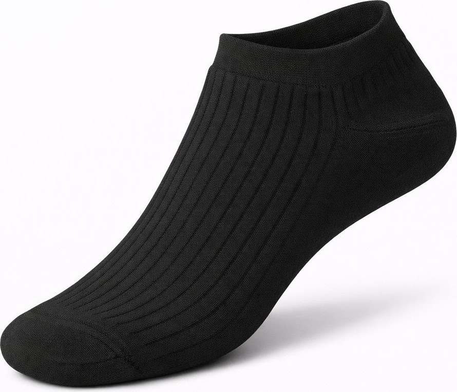 Sky Socks 8'li Erkek Renkli Patik Ekonomik Paket Kısa Spor Sneakers Çorap görsel 2