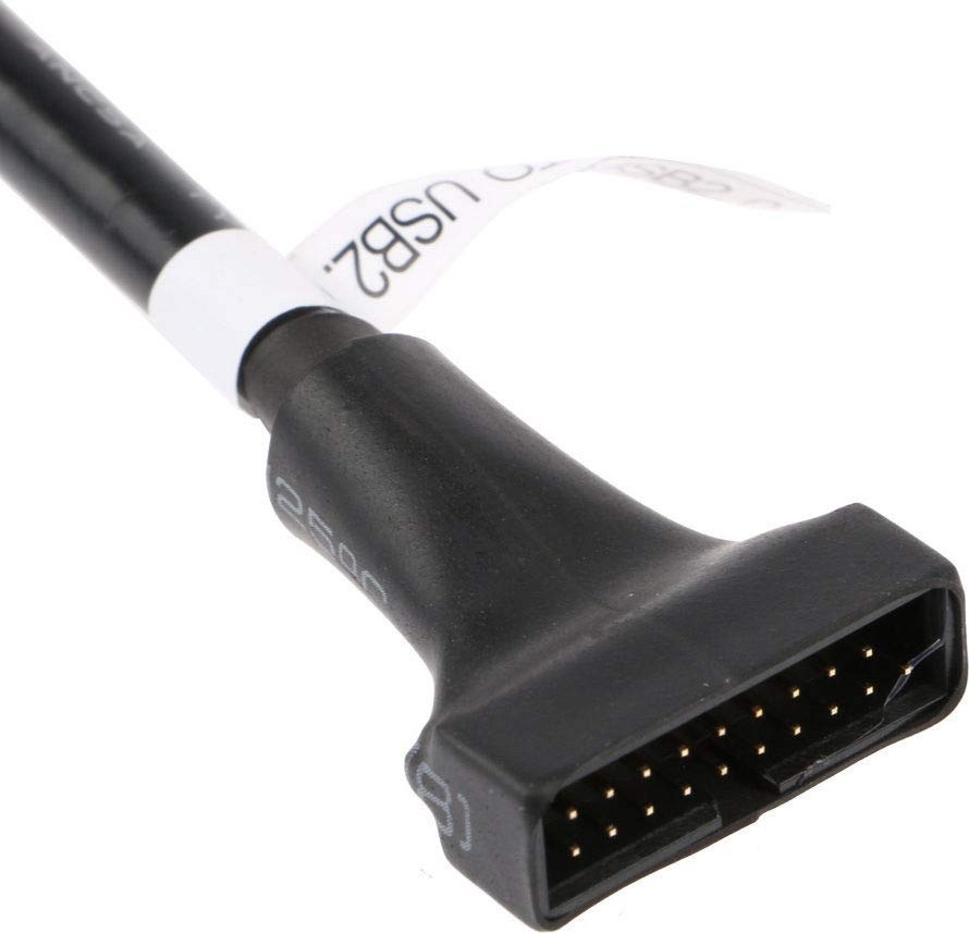 Aesco Alfais AL-4584 9 Pin USB 2.0 Dişi - 19 Pin USB 3.0 Erkek Çevirici Dönüştürücü Adaptör Kablosu görsel 2