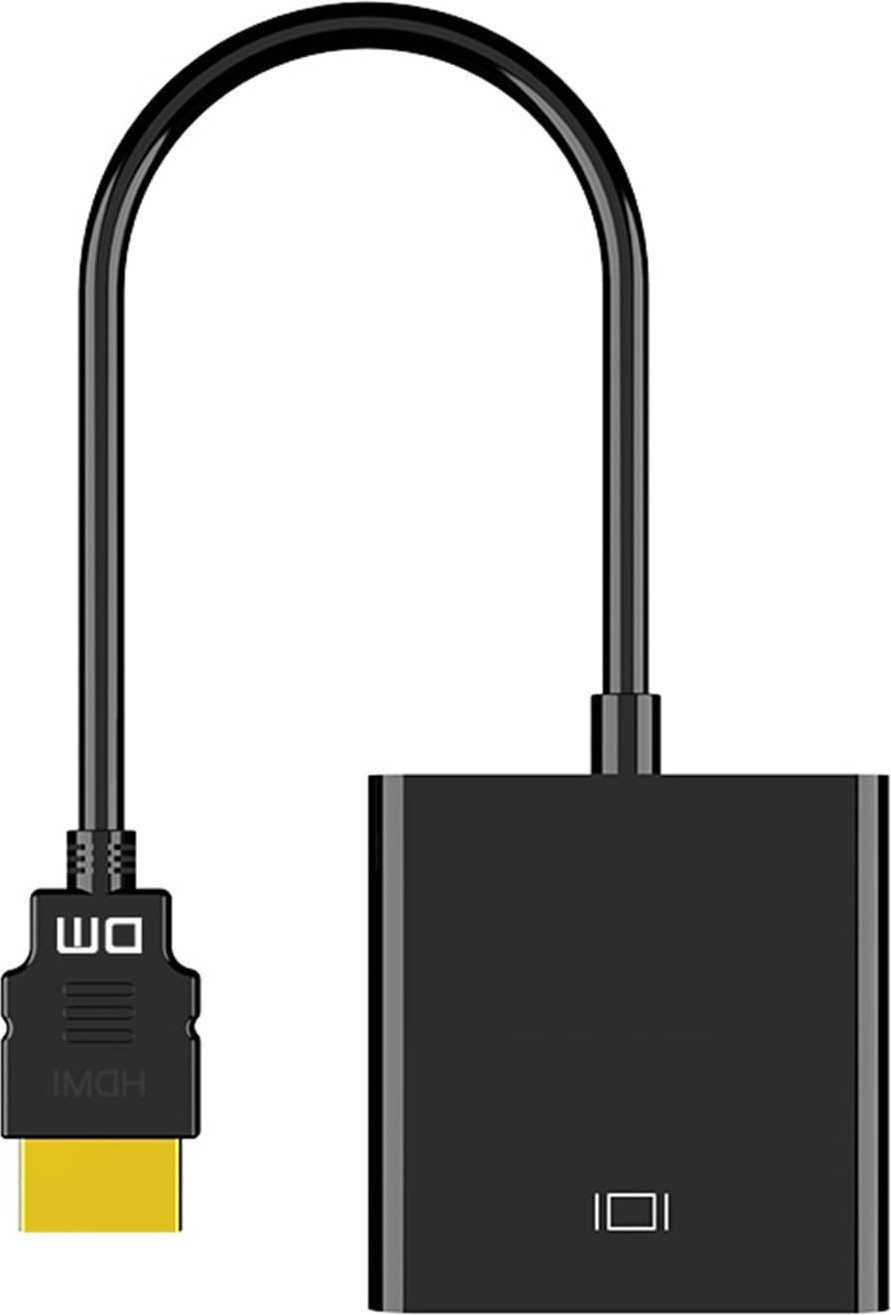 Aesco Dm CHB020 HDMI To VGA Dişi Çevirici Adaptör Siyah görsel 3