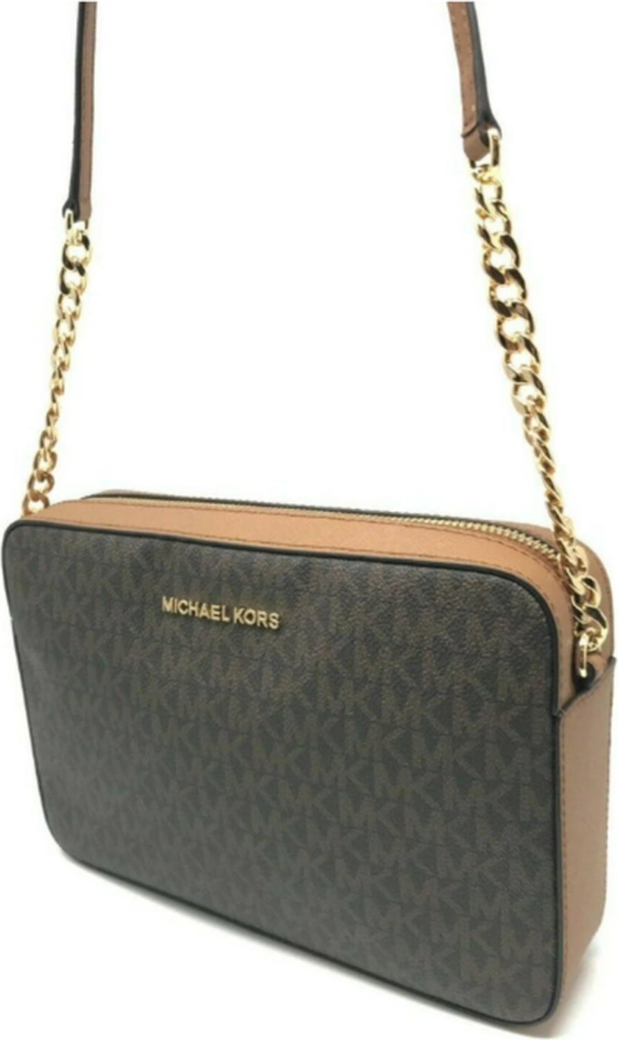 Michael Kors Jet Set Çapraz Askılı Kadın Çanta Kahverengi Suni Deri ile Şık ve Fonksiyonel görsel 6