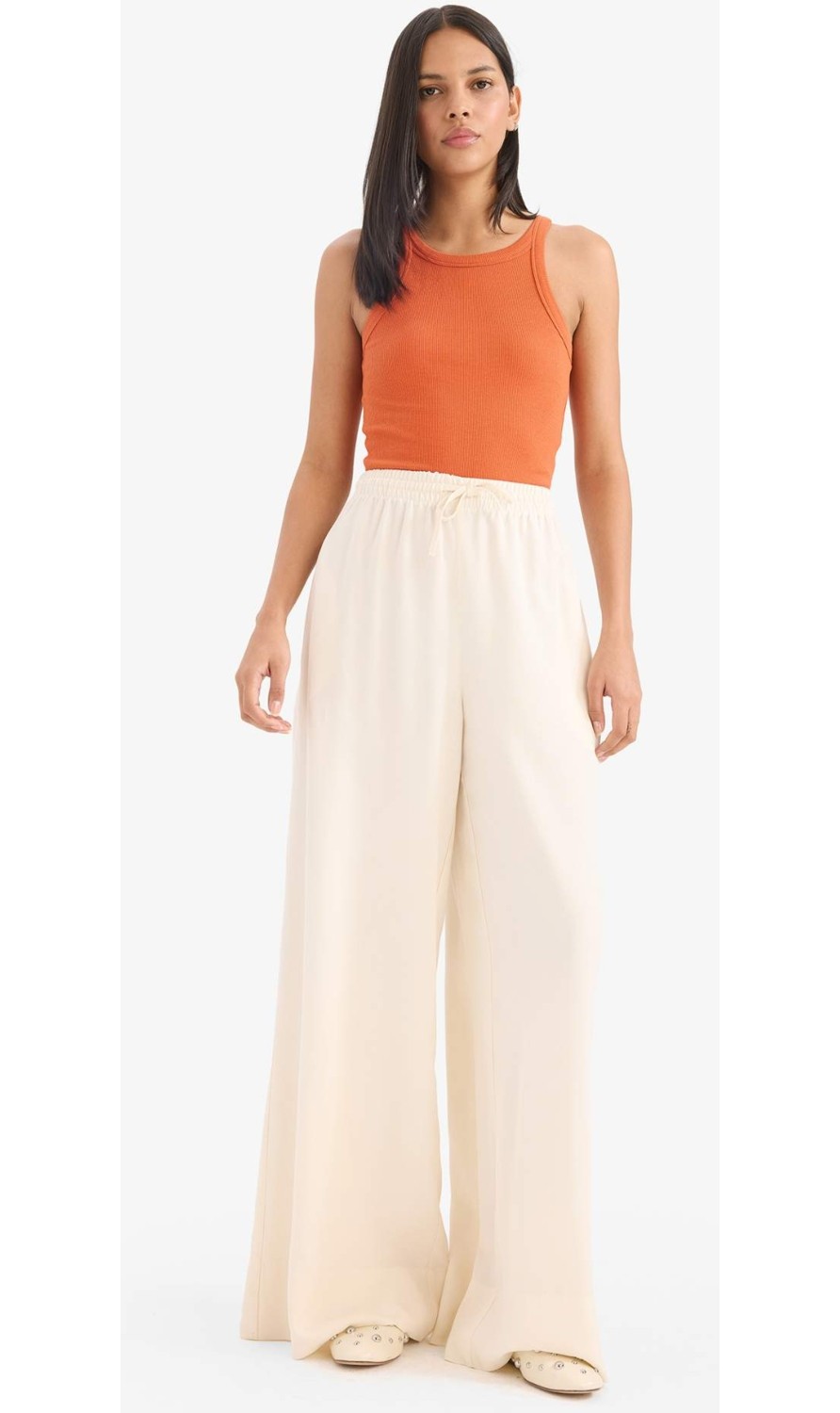 DeFacto Slim Fit Halter Yaka Basic Fitilli Kaşkorse Atlet E2176AX25SP görsel 2