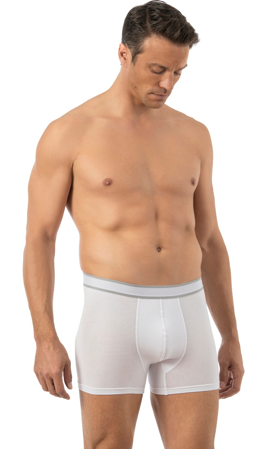 Özkan Underwear Özkan 11226 Erkek %95 Pamuklu Likralı Süprem Kumaş Esnek Rahat Boxer Şort görsel 4