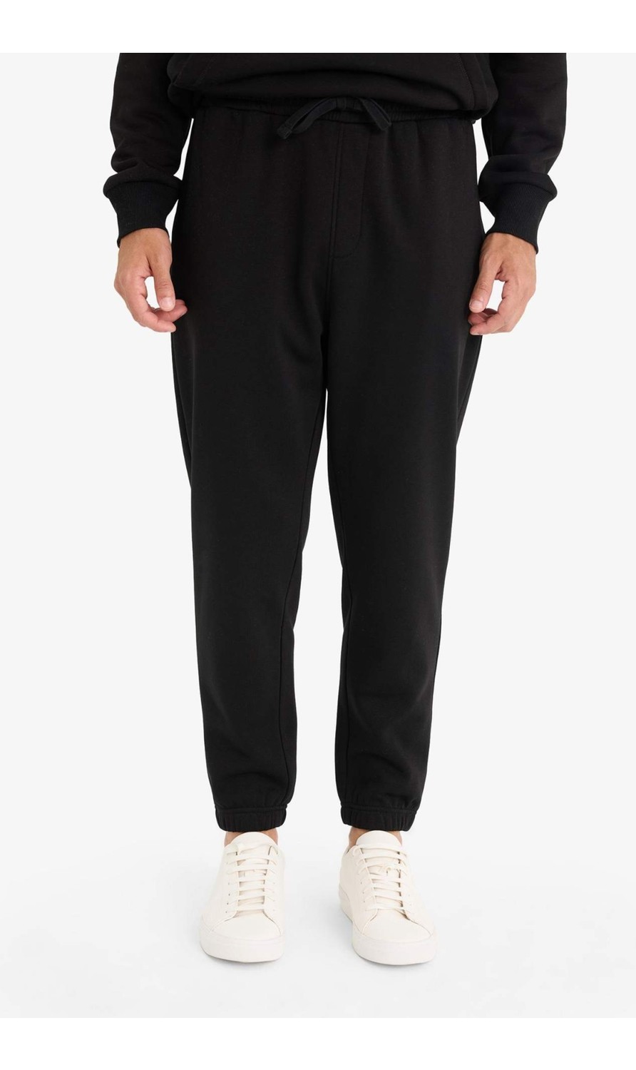 DeFacto Regular Fit Bağcıklı Bel Jogger Basic Eşofman Altı E6326AX25AU görsel 5