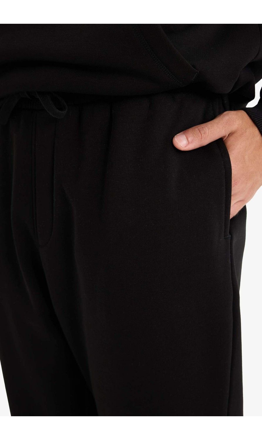 DeFacto Regular Fit Bağcıklı Bel Jogger Basic Eşofman Altı E6326AX25AU görsel 6