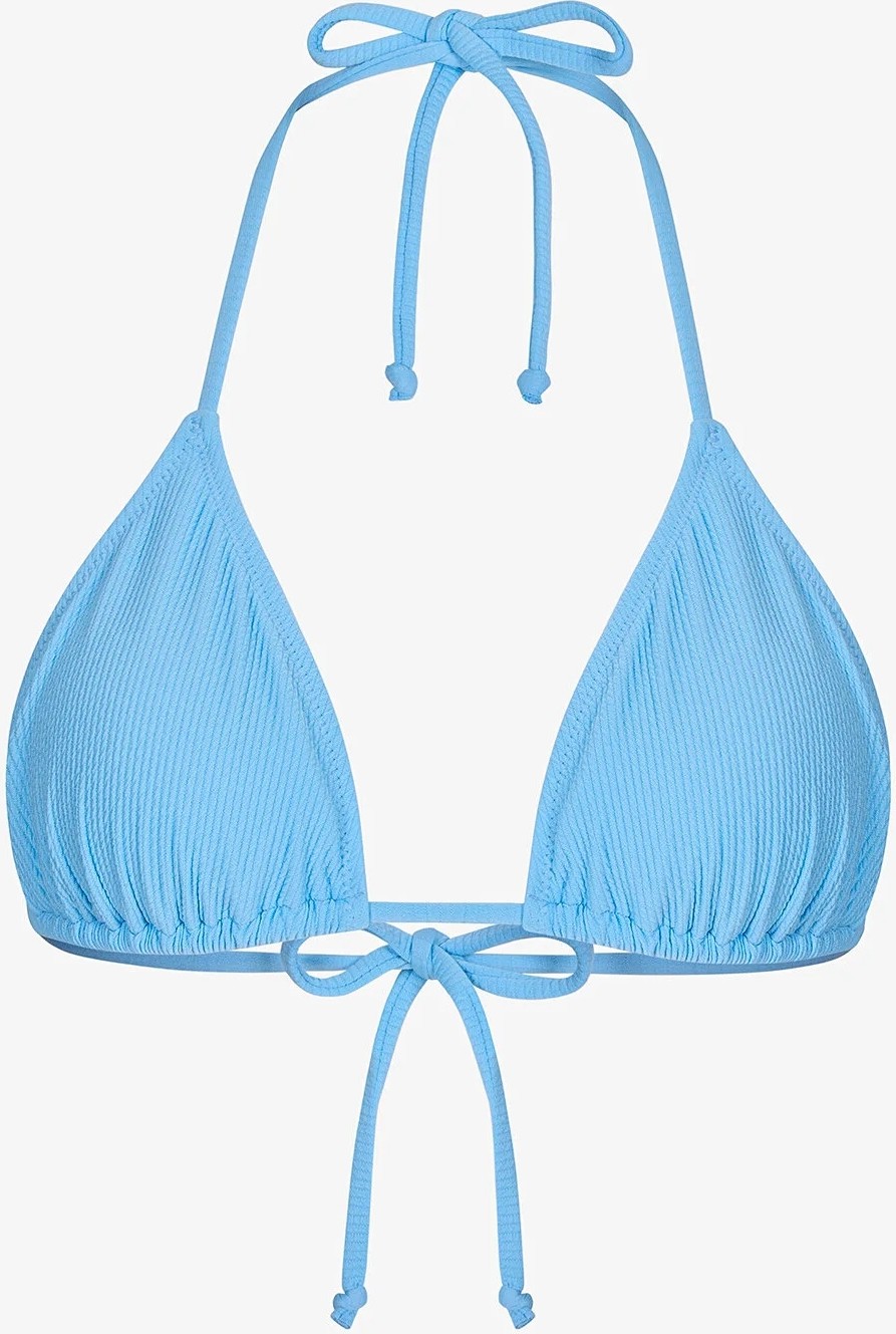 Penti Mavi Eulina Üçgen Dokulu Bikini Üstü görsel 6