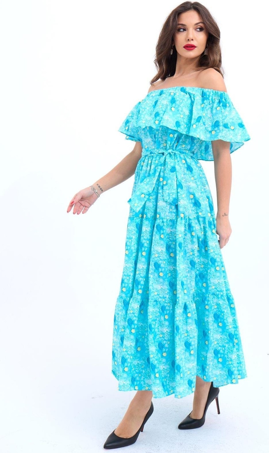 Moderie Butik 6473 Elbise-Pistoia görsel 2