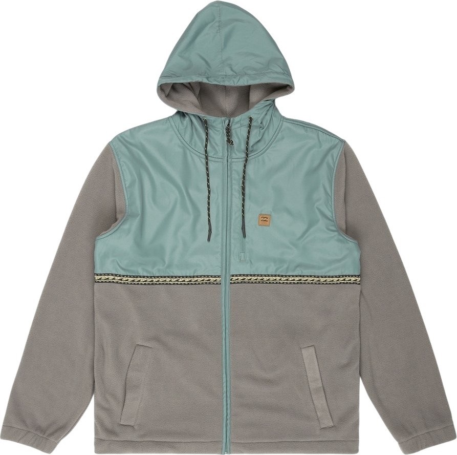 Billabong Boundary Lite Zip Yeşil Erkek Polar görsel 5