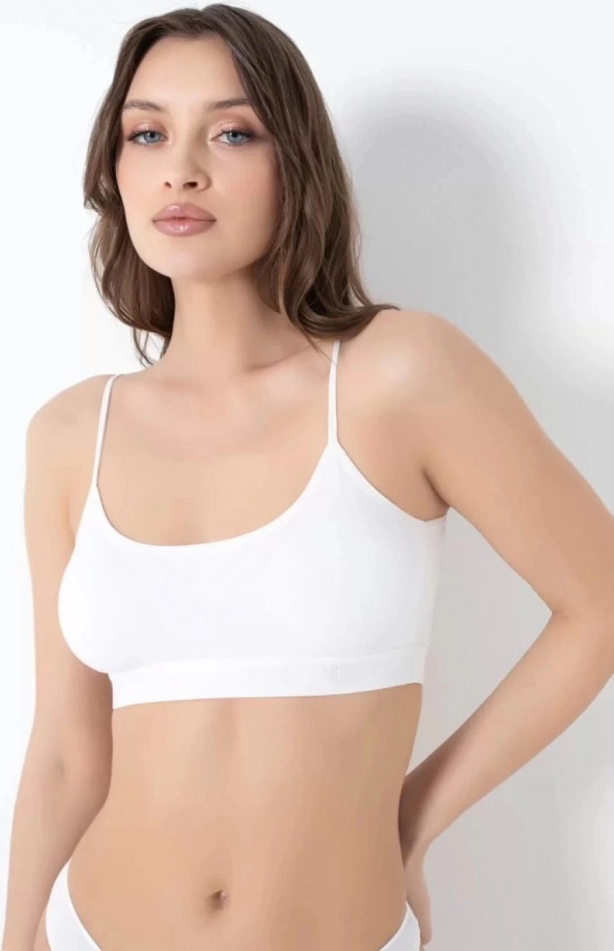Pileli Store G-Box 940 Bayan Bambu Ince Askılı Pedli Büstiyer