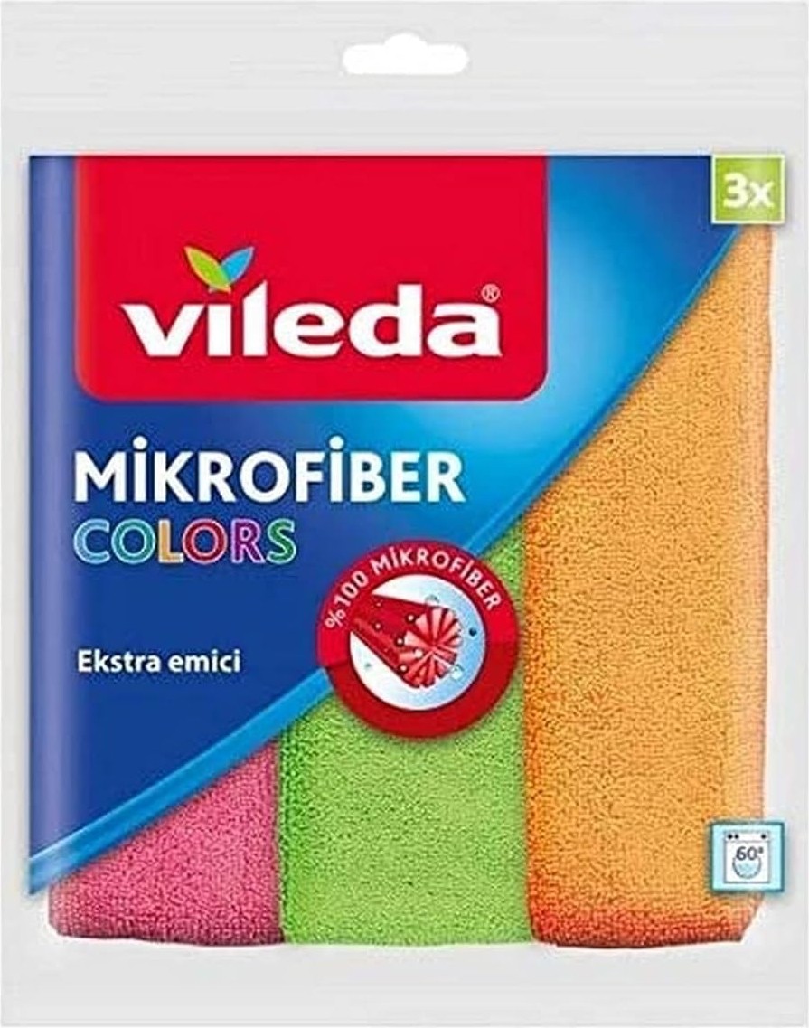 OEM Mikrofiber Colors Bez, 3'lü Paket