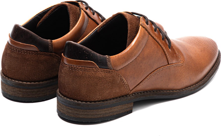 John May Erkek Oxford ( Klasik) 1154/A 010 Wk-John May Orkut Suede Cognac görsel 4