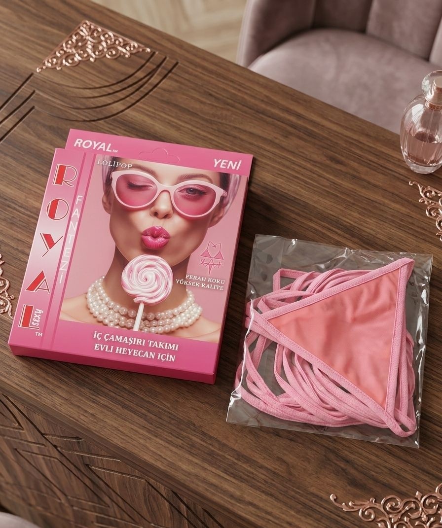 Miressa Fantezi Tüketilebilen Lolipop Aromalı Iç Çamaşırı görsel 2
