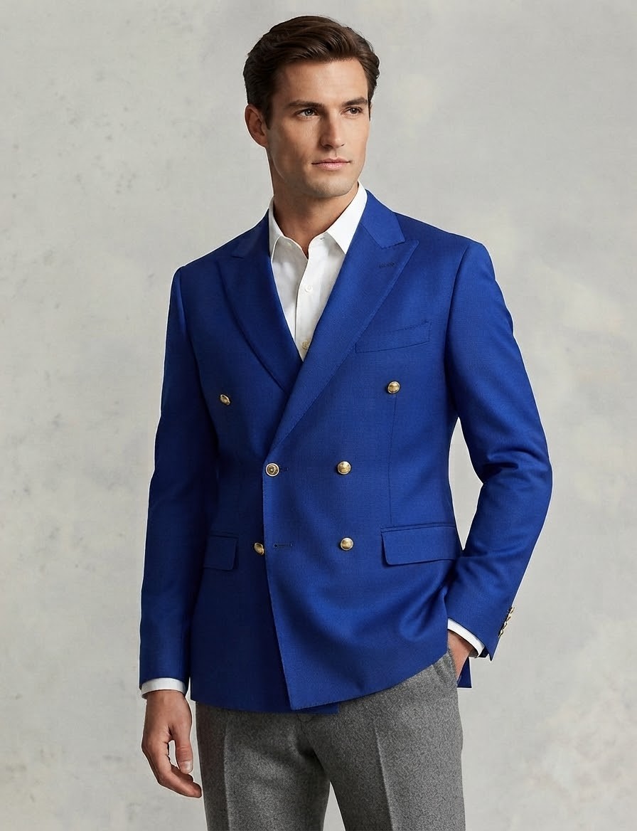 Sabri Zengin Erkek Slim Fit Blazer Ceket