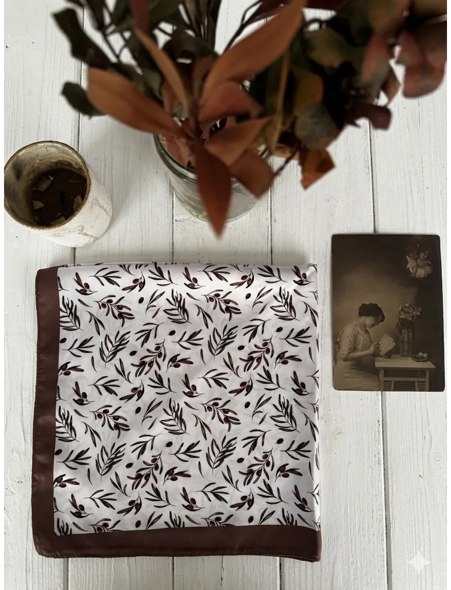 Trend Dokunuş 50-50 DatenKadın Leopar Desenli Fular Bandana görsel 7