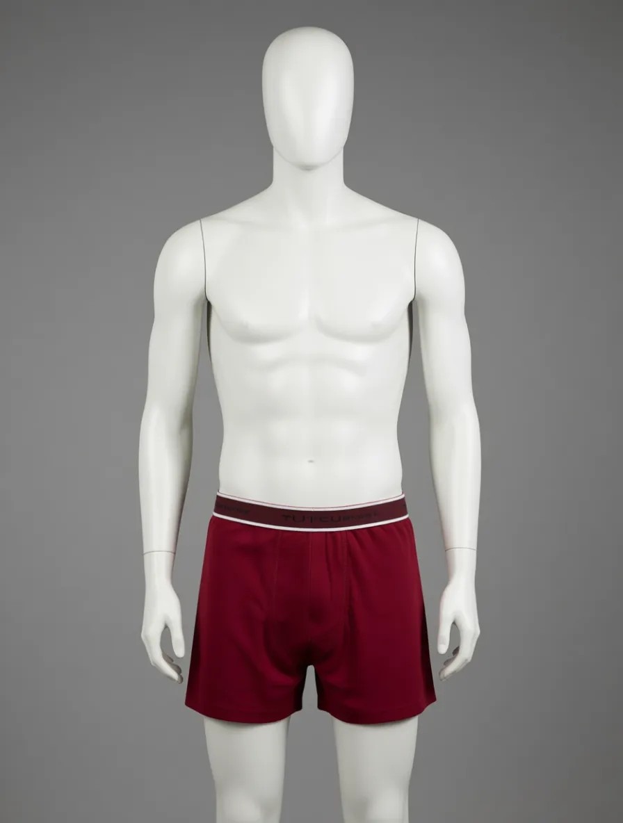 Tutku 400 Likralı Elastan Spor Pamuk Erkek Boxer Düz Desenli 2XL Paça Tipi ile Konforlu Kullanım görsel 2