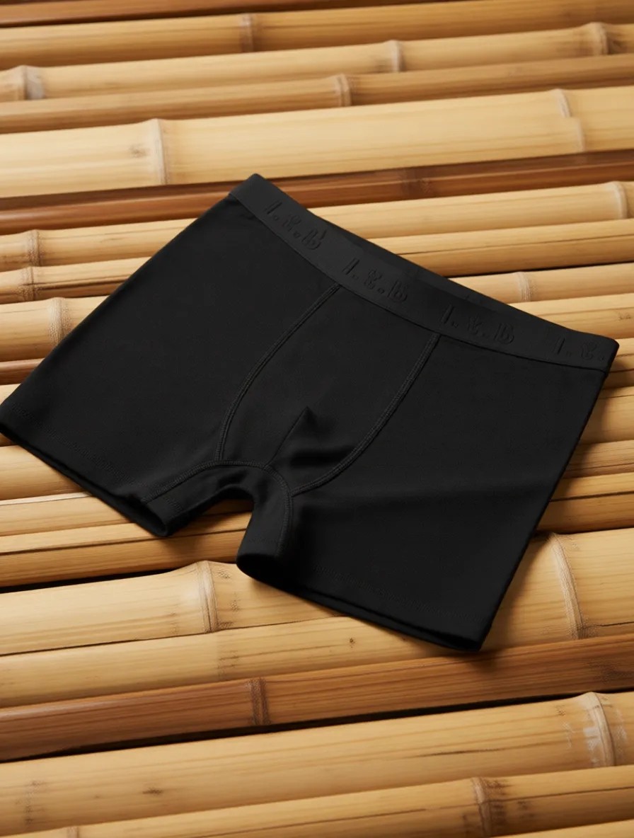LTB HENEGE Erkek Lastikli Basic Boxer Siyah Renk Pamuklu Yapı ile Gün Boyu Konfor görsel 7