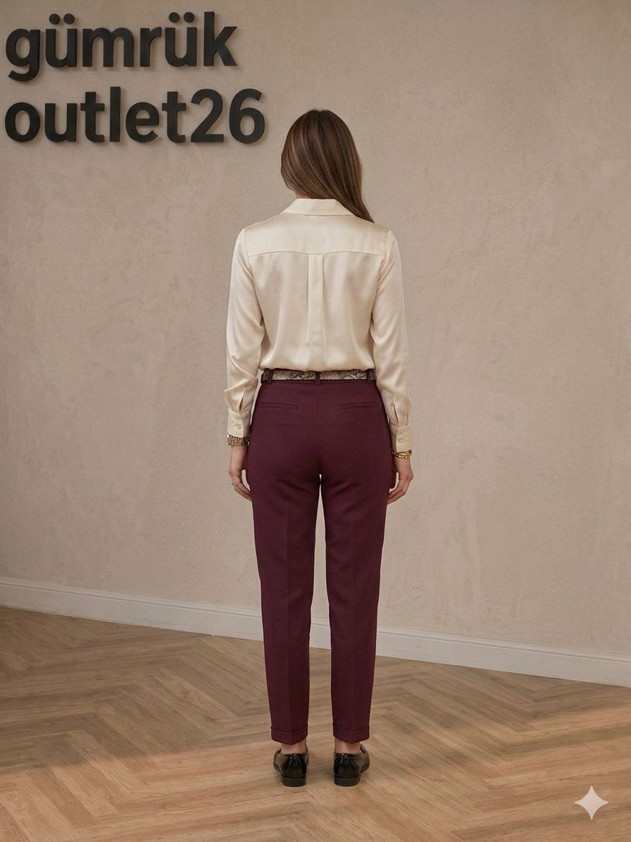 Jimpant Kumaş Pantolon görsel 5