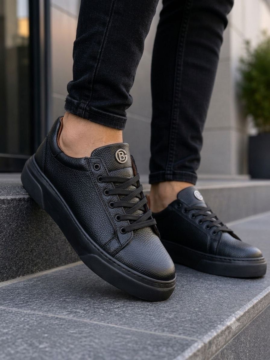 Gençtanır Shoes Erkek Günlük Esnek Rahat Dikişli Hafif Poli Taban Yürüyüş Garantili Spor Ayakkabı
