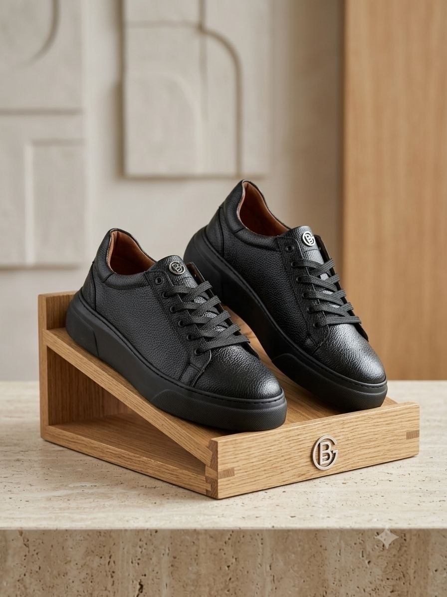 Gençtanır Shoes Erkek Günlük Esnek Rahat Dikişli Hafif Poli Taban Yürüyüş Garantili Spor Ayakkabı görsel 5