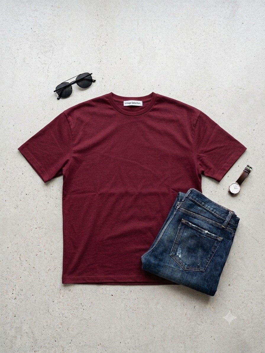 Me Selection 5'li Paket %100 Pamuk Unisex Basic Tişört görsel 6