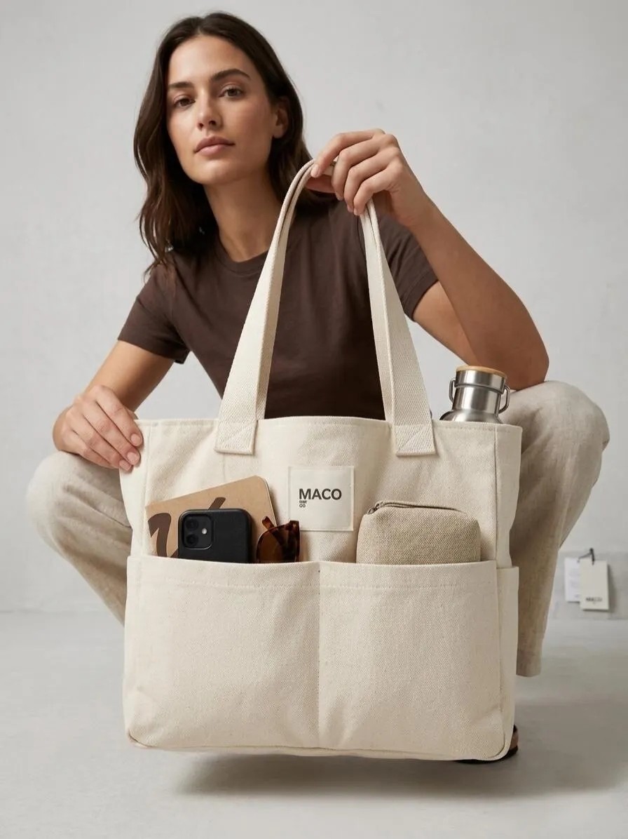 Maco Collection Uzun Askılı Çok Bölmeli Geniş Omuz Çanta
