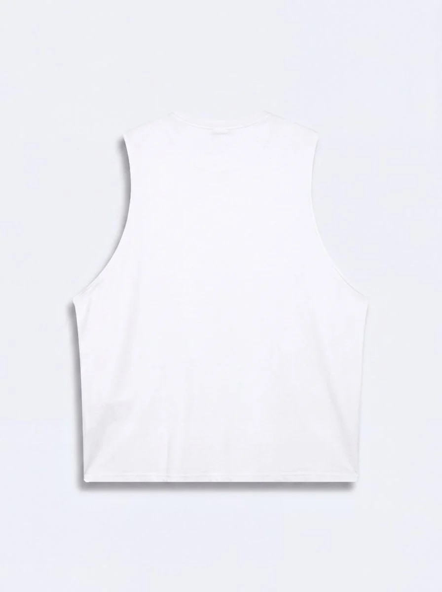 LTB Minimal Baskılı Beyaz Atlet görsel 2