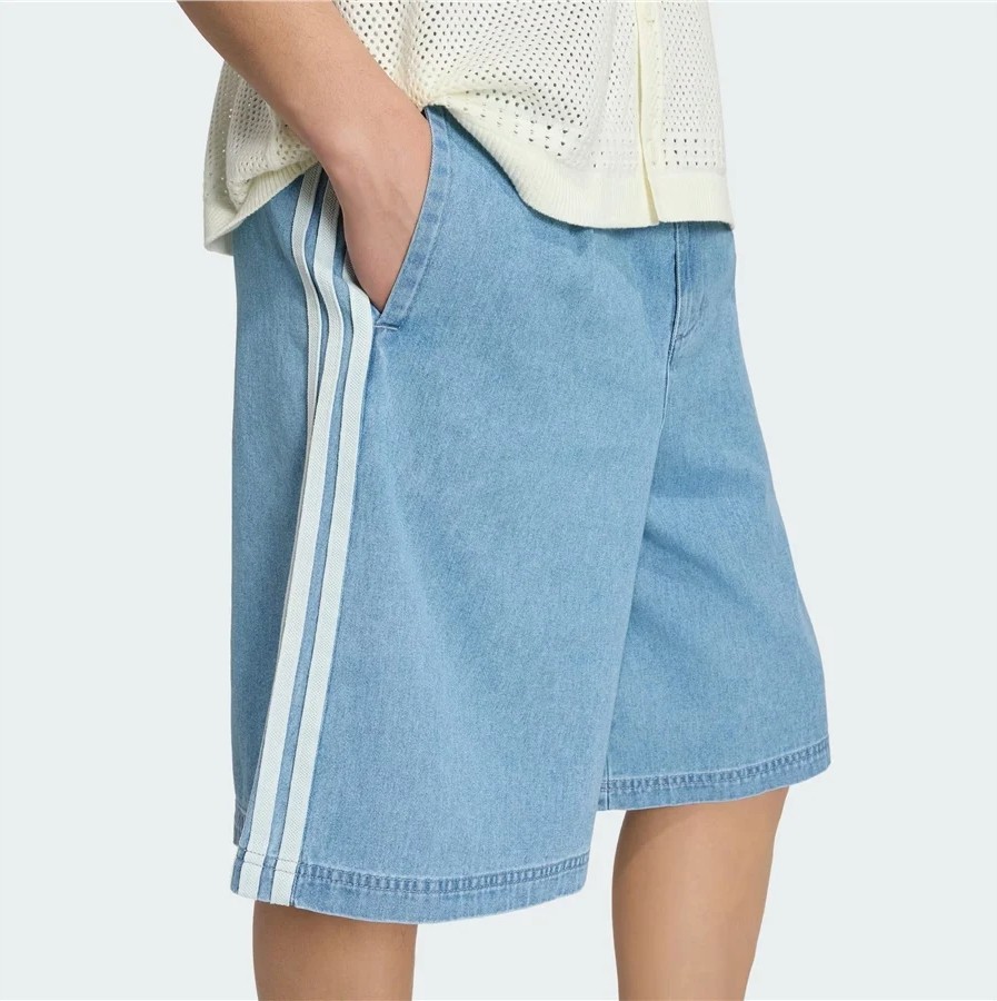 adidas Denım Shorts görsel 6