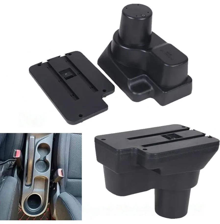 Resim Techmaster Hyundai Accent 2017-2020 Delmesiz Vidasız Kol Dayama Kolçak 