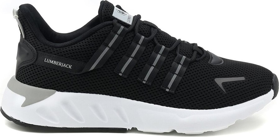 Lumberjack Erkek Spor Ayakkabı 101086554 Sword 2fx Siyah Düz Tabanlı Konforlu Tasarım