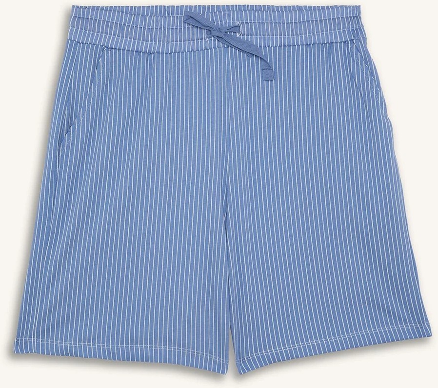 DeFacto Boxy Fit Kısa Kollu 2'li Şortlu Pijama Takımı I0666AX26HS görsel 8