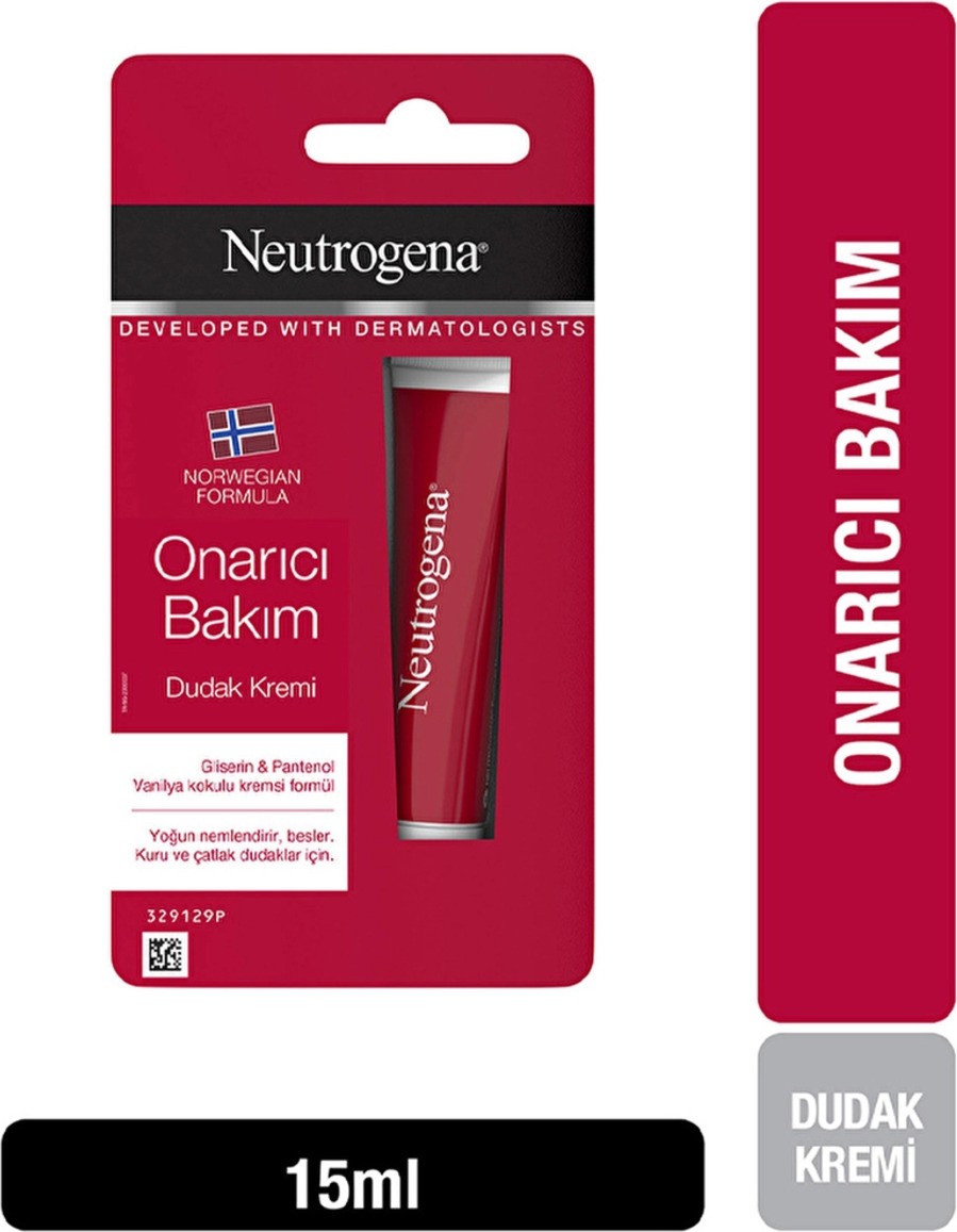 3Ecoswear Neutrogena Onarıcı Bakım Dudak Kremi 15 ml
