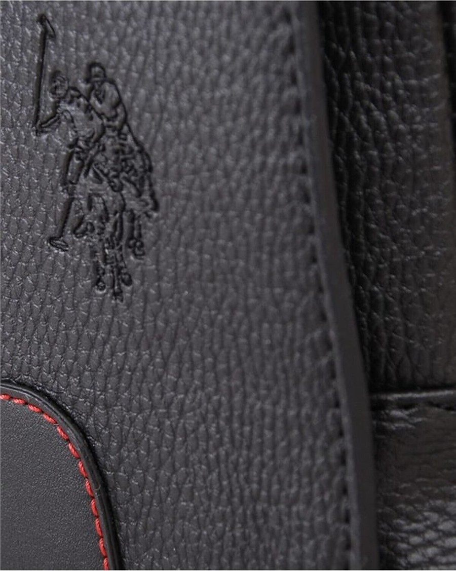 U.S. Polo Assn. PLEVR8425 Çapraz Askılı Erkek Çantası Siyah görsel 5