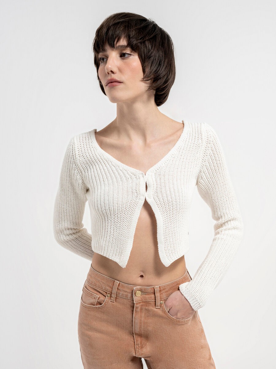 Loft Crop Kadın Hırka