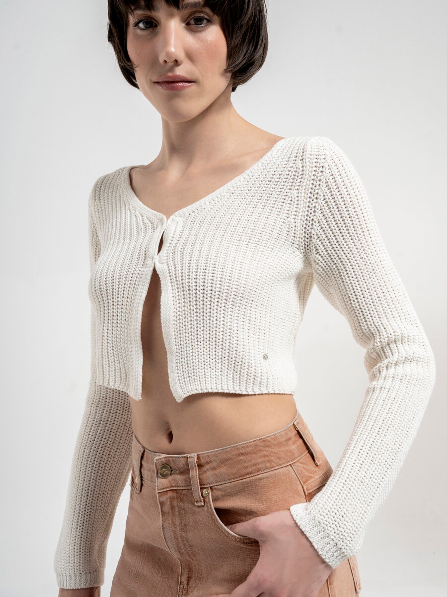 Loft Crop Kadın Hırka görsel 4