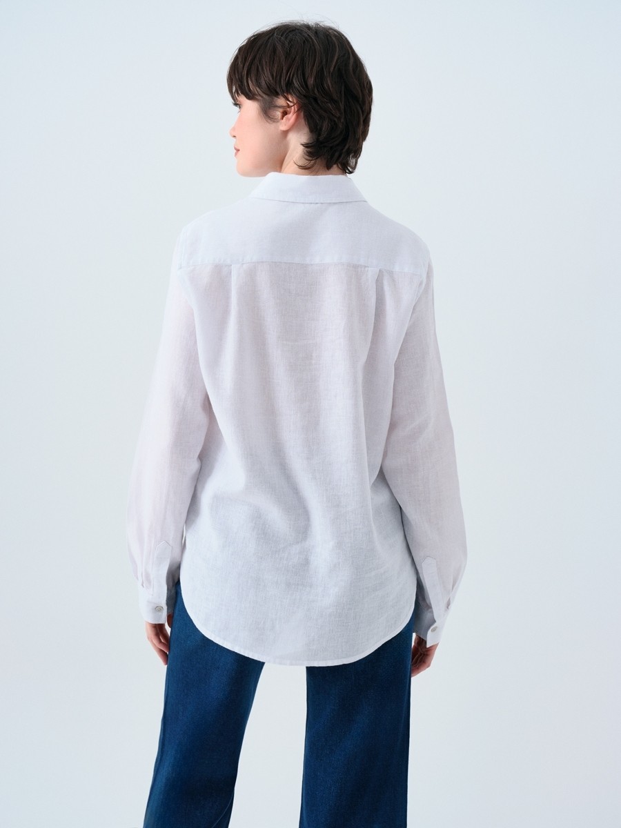 Loft Loose Fit Kadın Gömlek U.kol görsel 3